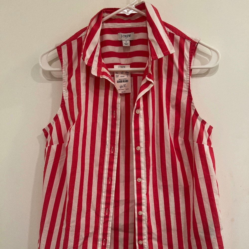 Sleeveless JCrew Top